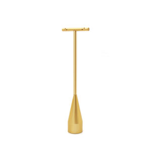 gold earring stand