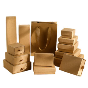 Kraft gift packaging