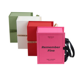 pink Cardboard Baby Gift Boxes