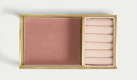 paper bags and accessories for jewelry packaging sets