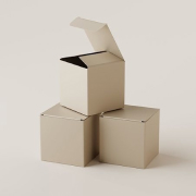 material and color sample for custom jewelry packaging
