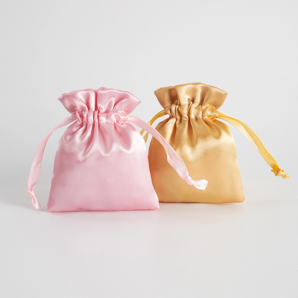 Satin jewelry pouch