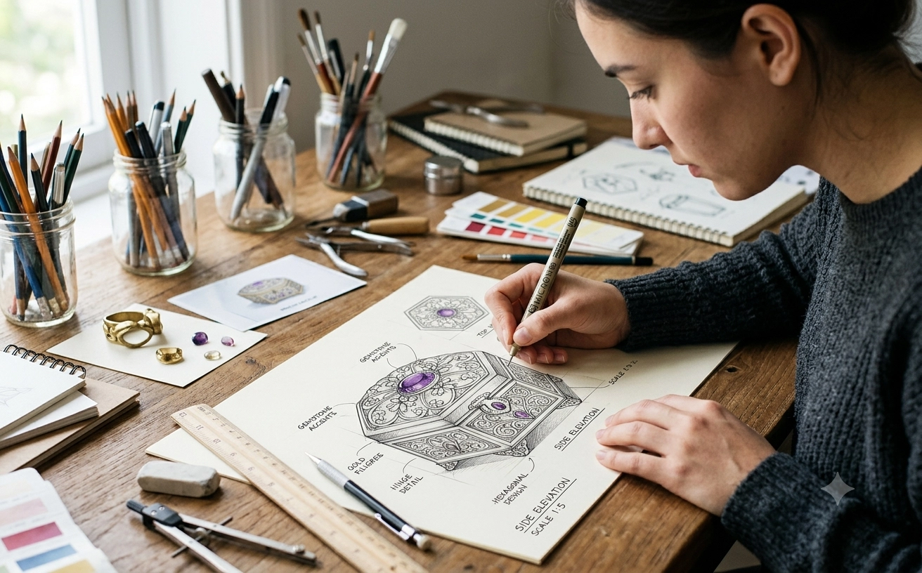 Jewelry box designer