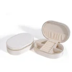 Custom Oval Velvet Jewelry Box