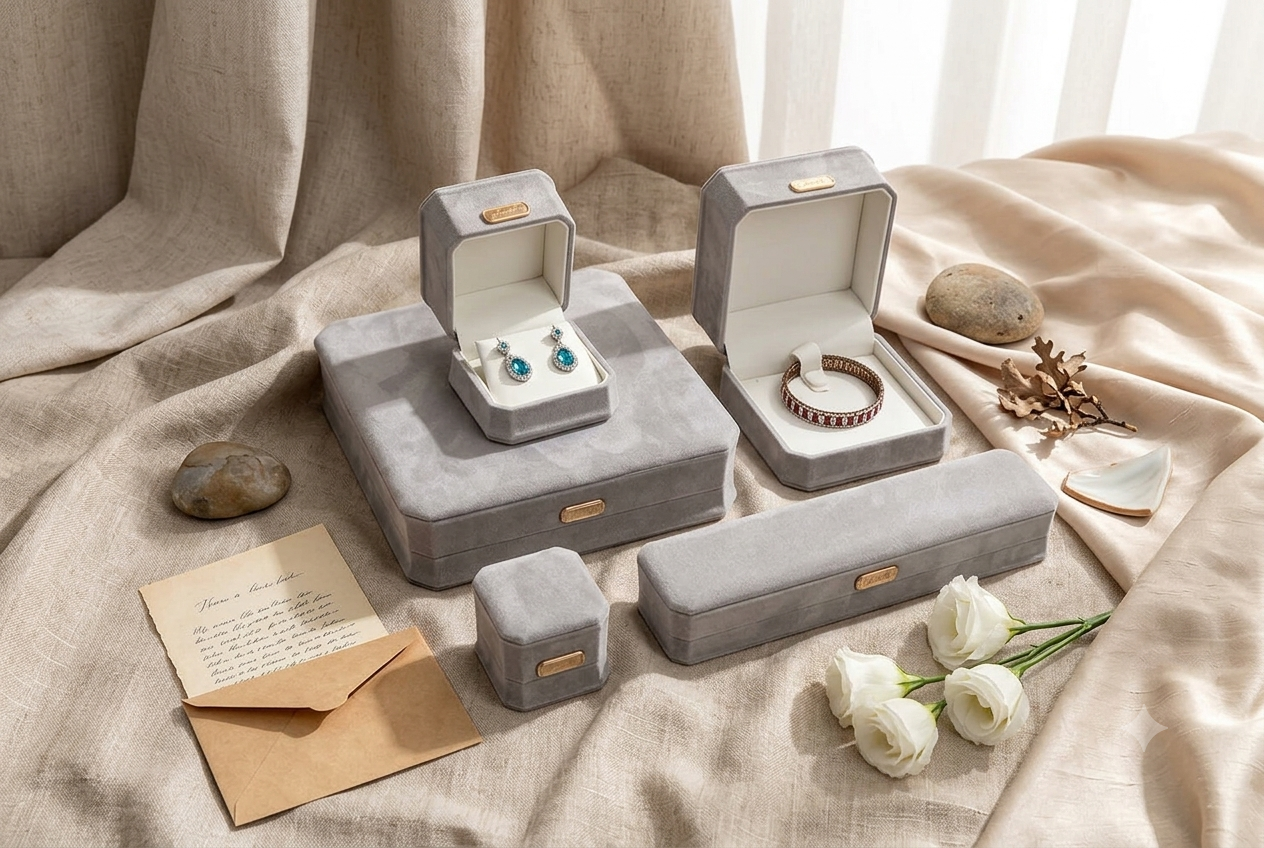 Velvet Jewelry Box
