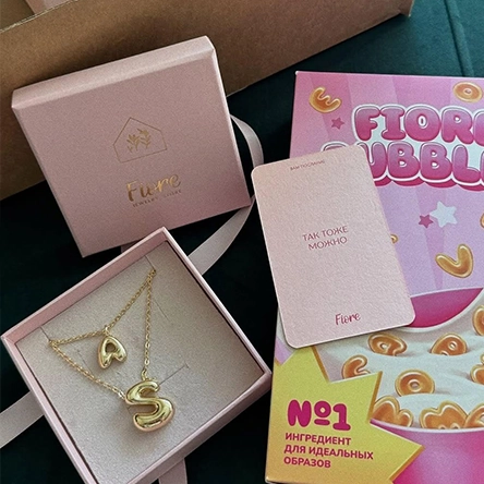 Pink jewelry box