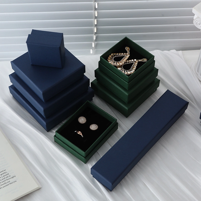 custom rigid lid-and-base jewelry box
