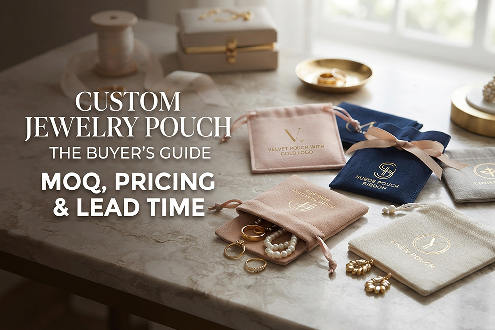 Custom Jewelry Pouch MOQ, Pricing and Lead Time