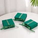 custom ribbon book-style jewelry box