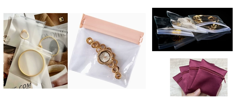 Different Zipper Jewelry Pouches