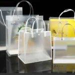 Custom Frosted PP Handbags