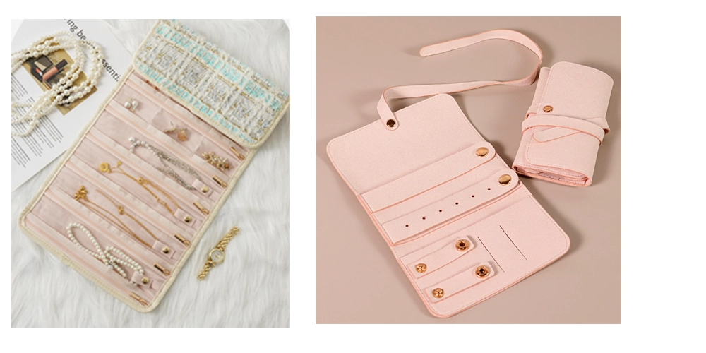 Insert-Based and Divided Jewelry Pouches