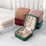 Custom Velvet Travel Jewelry Box