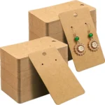 Custom Earring Display Cards | 5 × 9 cm