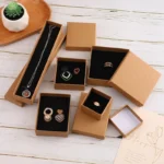 Custom Kraft Paper Jewelry Box for Wholesale