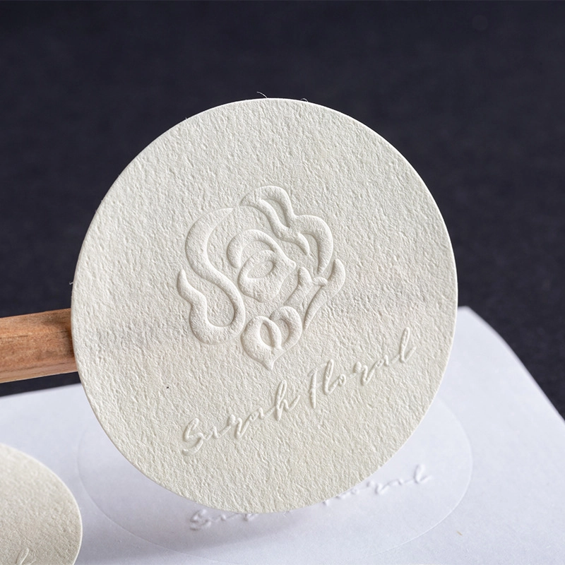 Custom Cotton Paper Seal Stickers